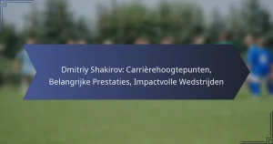 Dmitriy Shakirov: Carrièrehoogtepunten, Belangrijke Prestaties, Impactvolle Wedstrijden