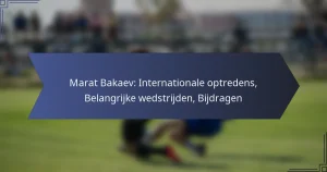 Marat Bakaev: Internationale optredens, Belangrijke wedstrijden, Bijdragen